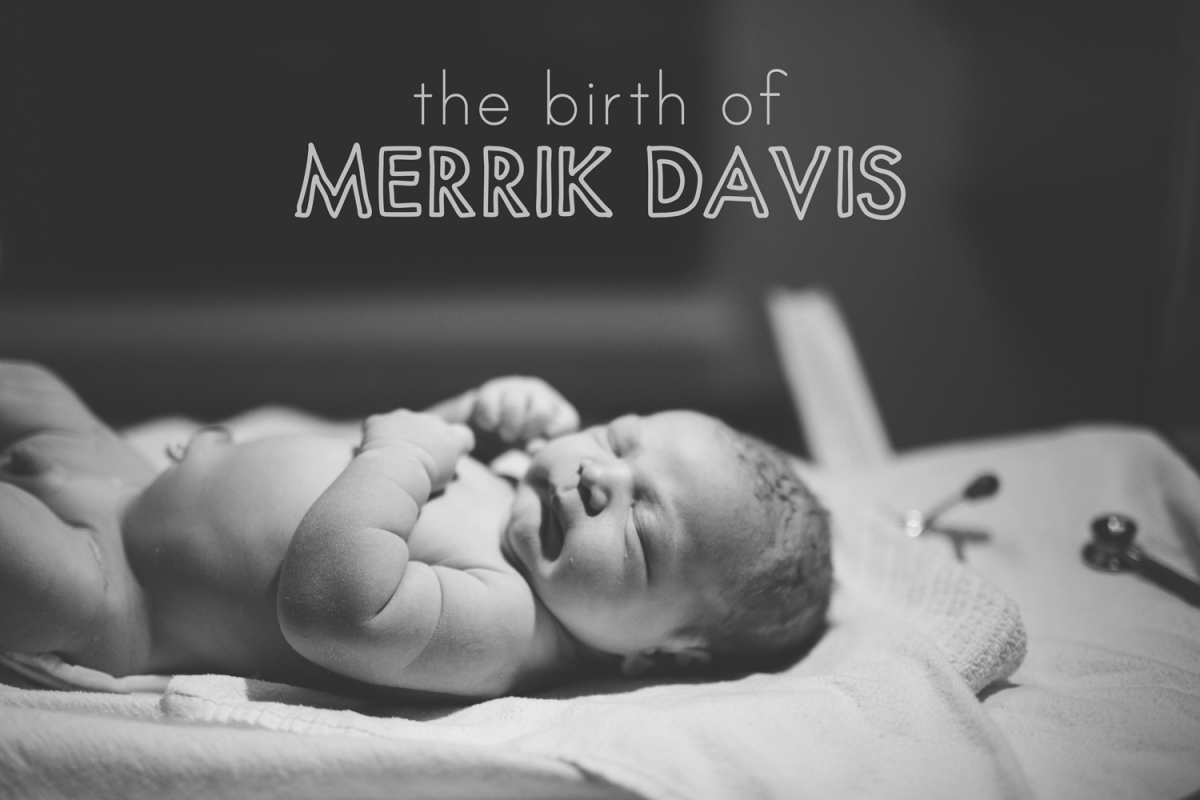The birth of baby Merrik » Lauren Winter Photography